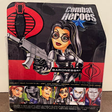 Load image into Gallery viewer, Hasbro 2009 G.I.Joe The Rise Of Cobra Combat Heroes Baroness Mini Figure