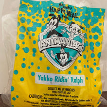 Load image into Gallery viewer, McDonald's 1993 Animaniacs Yakko Ridin' Ralph Toy