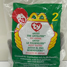 Load image into Gallery viewer, McDonald's 1999 Ty Teenie Beanie Antsy the Anteater Toy #2