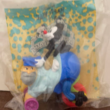 Load image into Gallery viewer, McDonald's 1993 Animaniacs Yakko Ridin' Ralph Toy