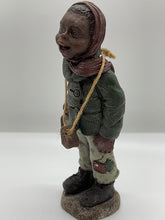 Load image into Gallery viewer, Sarah's Attic 1990 Bubba Holding Lantern African American Figurine Ltd. Ed. (Pre-owned)
