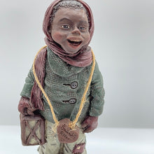 Load image into Gallery viewer, Sarah's Attic 1990 Bubba Holding Lantern African American Figurine Ltd. Ed. (Pre-owned)