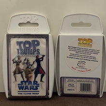 Load image into Gallery viewer, Top Trumps Playing Cards Star Wars Specials The Clone Wars Strategy Card Game
