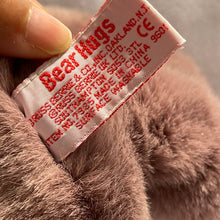 Load image into Gallery viewer, Russ Berrie Bear Hugs 16" Large Bean Mauve Teddy Bear Plush #7985 (Pre-Owned)