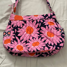 Load image into Gallery viewer, Vera Bradley Reversible Loves Me Pink Floral Shoulder Strap Purse Retired