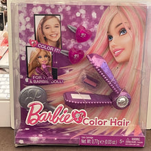 Load image into Gallery viewer, Barbie 2010 Color Hair Pack Lavender Flat Iron Tool & Doll Brush