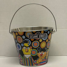 Load image into Gallery viewer, Vandor Sesame Street Tin Bucket Handle Printed  #32175 Halloween