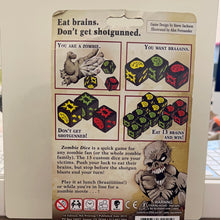 Load image into Gallery viewer, Zombie Dice Game Steve Jackson 1st Edition includes 13 dice