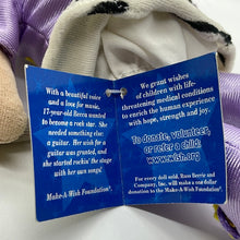 Load image into Gallery viewer, Russ Berrie Make a Wish Foundation Smiling Face Becca Plush Doll (Pre-owned)
