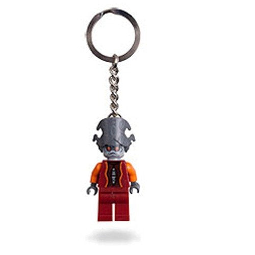 Lego 2010 Star Wars Nute Gunray Minifigure KeyChain Orange Robe