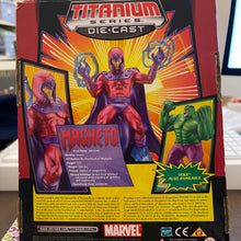 Load image into Gallery viewer, Marvel Legends 2006 Titanium Series X-Men Magneto 3-3/4" Die Cast Figure