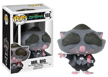 Load image into Gallery viewer, Funko Pop! Disney Zootopia Vinyl Toy Mr. Big #188 Damaged Box