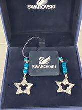 Load image into Gallery viewer, Swarovski® Mickey Mouse Star Crystal Drop Earrings #933155