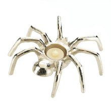 Load image into Gallery viewer, Halloween Shiny Spider Tealight Holder Candle holder #10017639