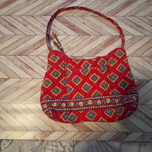 Load image into Gallery viewer, Very Bradley Red Handbag Purse tote (Pre-owned)
