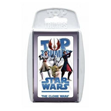 Load image into Gallery viewer, Top Trumps Playing Cards Star Wars Specials The Clone Wars Strategy Card Game