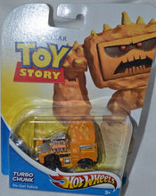 Load image into Gallery viewer, Disney Pixar 2011 Toy Story Hot Wheels Turbo Chunk Die Cast Vehicle Toy
