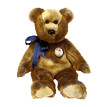 Load image into Gallery viewer, Ty Beanie Buddy 2000 Collector Clubby III Bear (Retired)