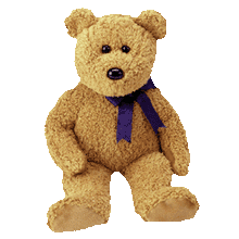 Load image into Gallery viewer, Ty Beanie Buddy Fuzz The Bear (Retired)