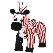 Load image into Gallery viewer, Ty Beanie Baby Lefty 2000 Political Donkey USA Exclusive (Retired)