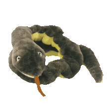 Load image into Gallery viewer, Ty Beanie Buddy Slither The Snake Plush Stuffed Animal (Retired)