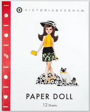 Load image into Gallery viewer, Target Victoria Beckham Paper Doll Activity Book 12 sheets
