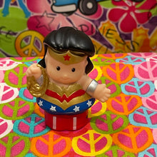Load image into Gallery viewer, Wonder Woman - Fisher Price Little People DC Super Friends Comic Hero
