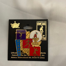 Load image into Gallery viewer, Vintage USA Collector 1996 Atlanta Olympic Pin - Athletes Higher Pinback

