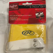 Load image into Gallery viewer, Rawlings Yellow Flag Football 2 Pack Wristbands
