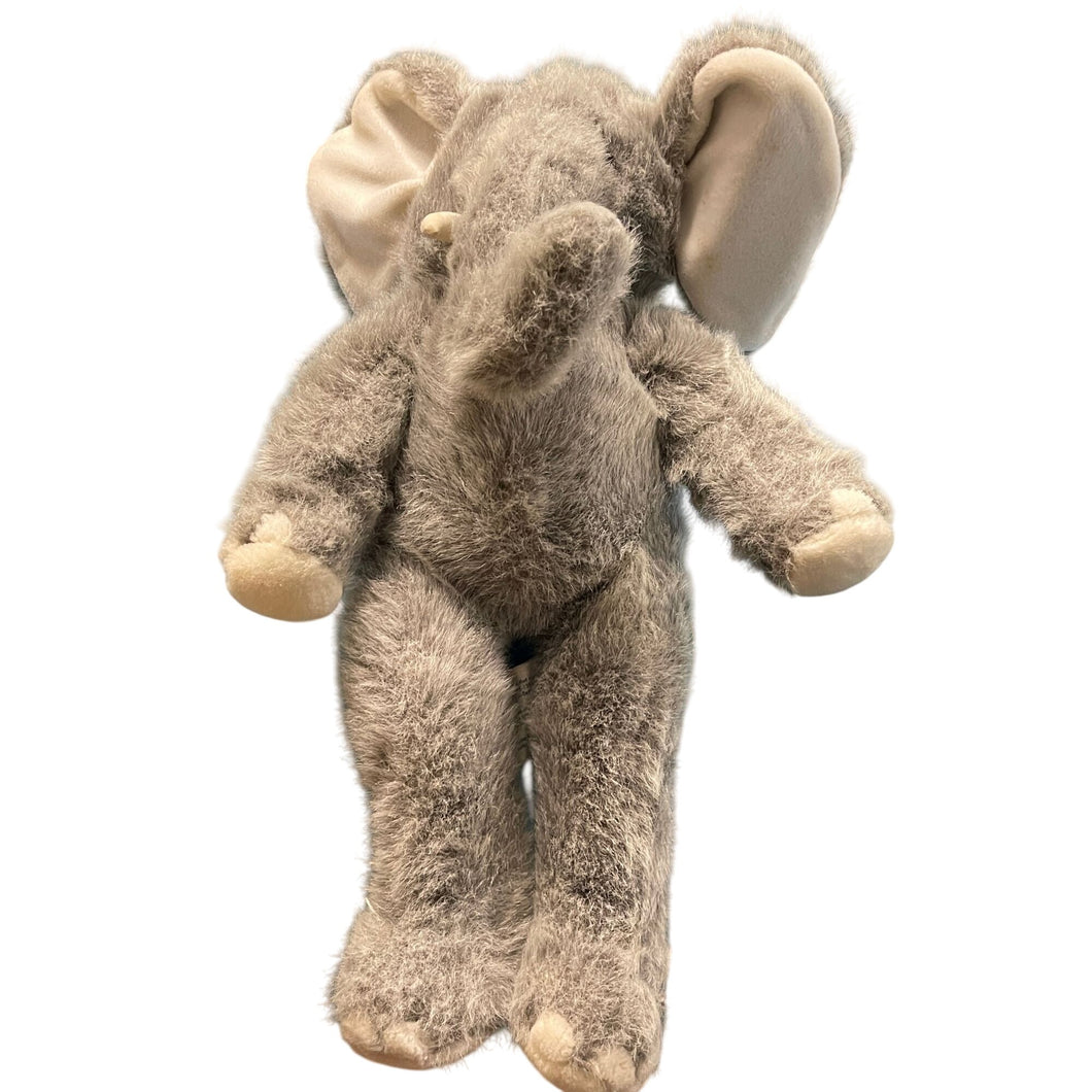 Build-A-Bear Grey Tusk Elephant Plush (Pre-owned) Bear 17