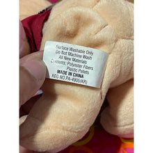Load image into Gallery viewer, 1997 Racer Pink Pig Hog Bean Bag Plush Stuffed Harley-Davidson Logo Bandana
