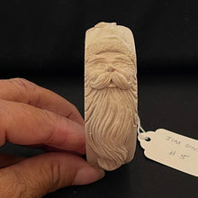 Load image into Gallery viewer, RARE Vintage 1990 Jim Shore Santa Unpainted Resin Bangle Bracelet Blank JS 90 Copyright #5
