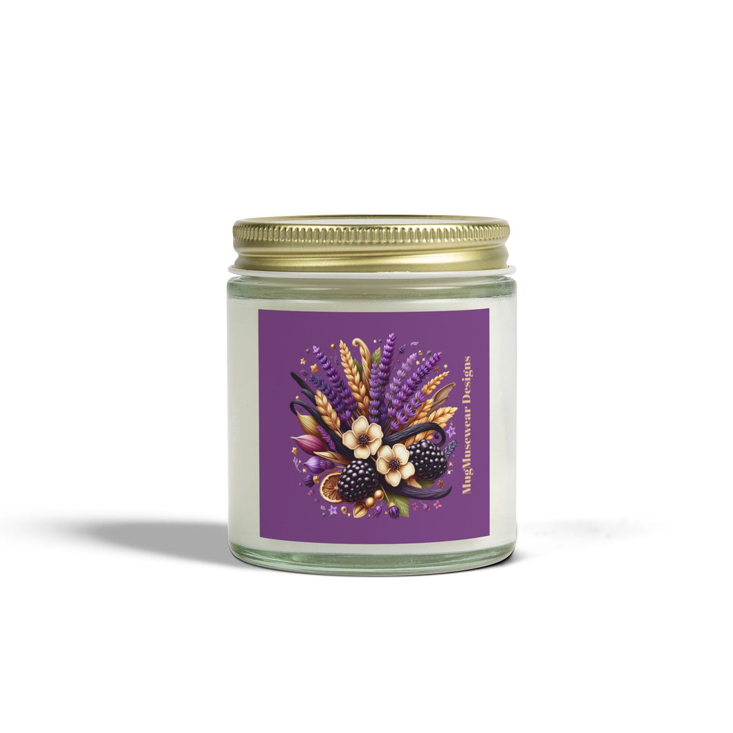 Vanilla Berries Scented Candles, Coconut Apricot Wax (4oz, 9oz)