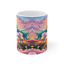 Load image into Gallery viewer, I Dream of Unicorns &amp; Butterflies #19 Ceramic 11oz AI Decorative Coffee Mug
