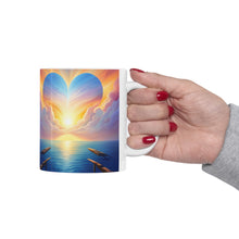 Load image into Gallery viewer, There is Love in the Universe #6 Ceramic Mug 11oz AI Generated Artwork
