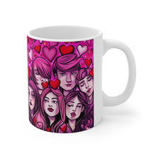 Load image into Gallery viewer, Valentine&#39;s Day From The Pink Heart #15 Mug 11oz mug AI-Generated Artwork
