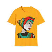 Load image into Gallery viewer, Color of Africa Queen Mother #9 Unisex Softstyle Short Sleeve Cotton Crewneck T-Shirt
