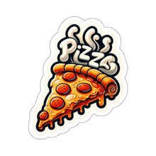 Load image into Gallery viewer, Pizza Slice Foodie Vinyl Stickers, Funny, Laptop, Water Bottle, Journal #7
