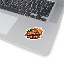 Load image into Gallery viewer, Piza Slice Foodie Vinyl Stickers, Funny, Laptop, Water Bottle, Journal, #17

