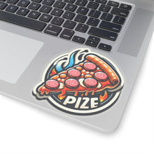 Load image into Gallery viewer, Pize Slice Foodie Vinyl Stickers, Funny, Laptop, Water Bottle, Journal, #15
