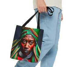 Load image into Gallery viewer, Color of Africa #4 Tote Bag AI Artwork 100% Polyester
