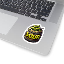 Load image into Gallery viewer, Sour Pickle Barrel Vinyl Sticker, Foodie, Mouthwatering, Whimsical, Food #7
