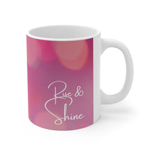 Load image into Gallery viewer, Rise and Shine #8 Ceramic 11oz Decorative Coffee Mug
