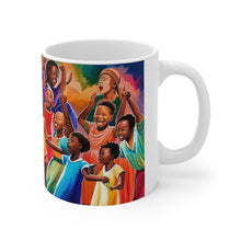 Load image into Gallery viewer, A Place of Peace Children at Play #5 Mug 11oz mug AI-Generated Artwork
