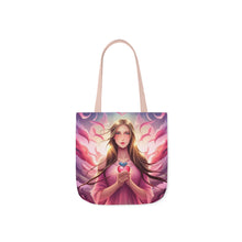 Load image into Gallery viewer, Pink Heart Series #14 Fashion Graphic Print Trendy 100% Polyester Canvas Tote Bag AI Image
