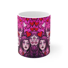 Load image into Gallery viewer, Valentine&#39;s Day From The Pink Heart #15 Mug 11oz mug AI-Generated Artwork
