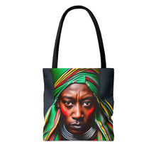 Load image into Gallery viewer, Color of Africa #4 Tote Bag AI Artwork 100% Polyester
