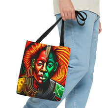 Load image into Gallery viewer, Color of Africa #10 Tote Bag AI Artwork 100% Polyester

