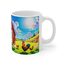 Load image into Gallery viewer, Rise and Shine #42 Ceramic 11oz AI Decorative Coffee Mug
