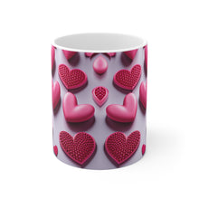 Load image into Gallery viewer, Valentine&#39;s Day From The Pink Heart #5 Mug 11oz mug AI-Generated Artwork
